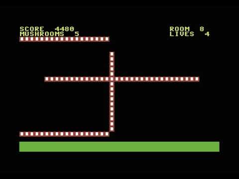 Screen de Worms sur Commodore 64
