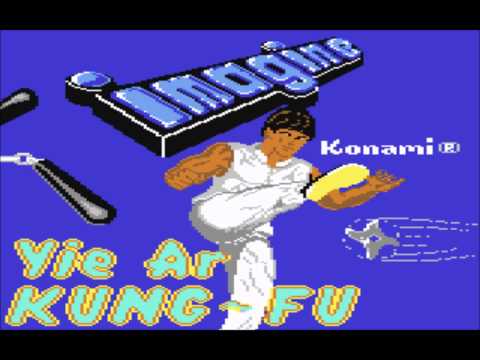 Screen de Yie Ar Kung-Fu sur Commodore 64