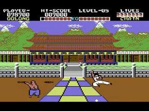 Yie Ar Kung-Fu II sur Commodore 64