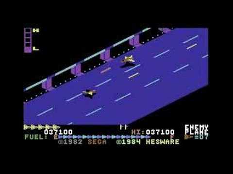 Zaxxon sur Commodore 64