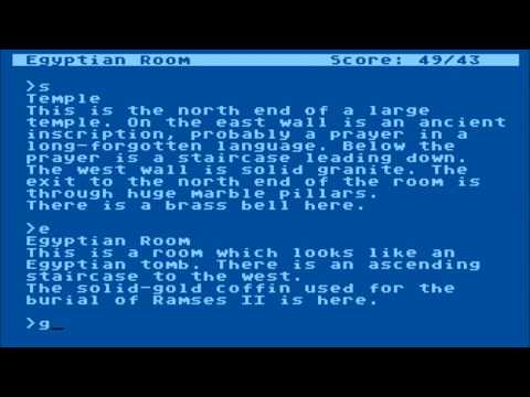Zork I: The Great Underground Empire sur Commodore 64
