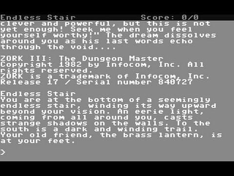 Photo de Zork III: The Dungeon Master sur Commodore 64