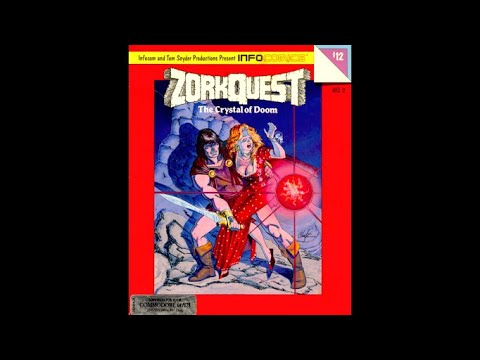 Image du jeu Zork Quest II: The Crystal of Doom sur Commodore 64