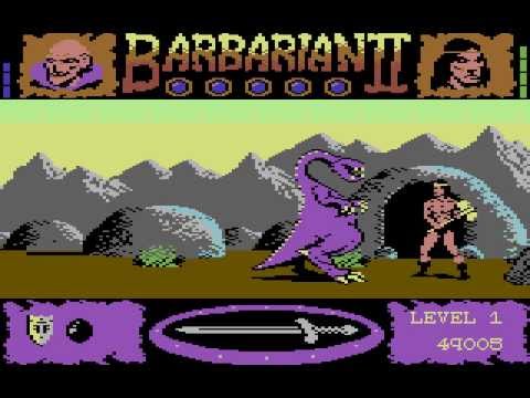 Photo de Barbarian II: The Dungeon of Drax sur Commodore 64
