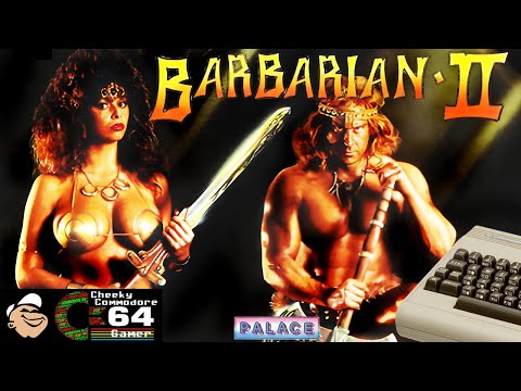 Screen de Barbarian II: The Dungeon of Drax sur Commodore 64