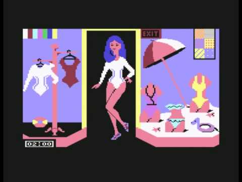 Screen de Barbie sur Commodore 64