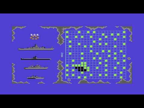ScĂšne de jeu de Battle Cruiser sur Commodore 64