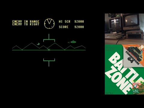 Image du jeu Battlezone sur Commodore 64