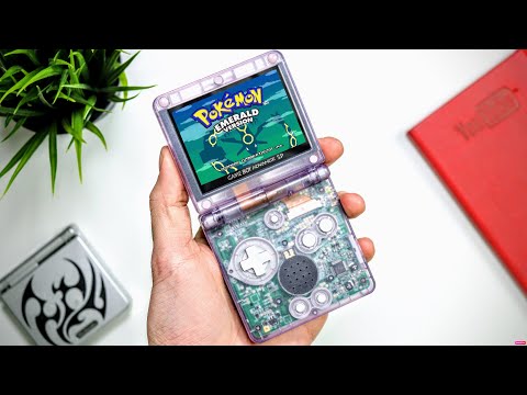 Illustration vidéo de Console Game Boy Advance SP