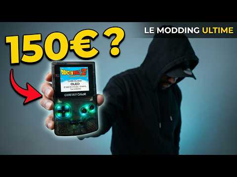Illustration vidéo de Console Game Boy color