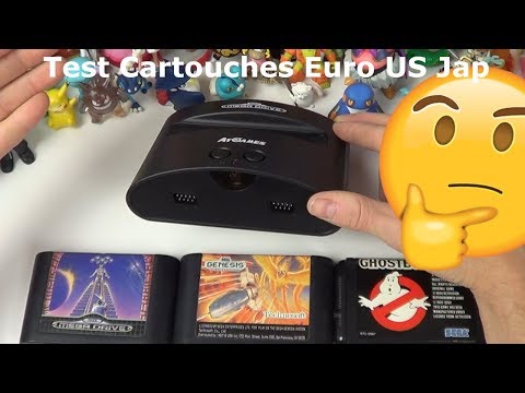 Illustration vidéo de Console Megadrive