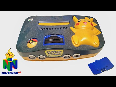 Aperçu vidéo de Console N64 Pikachu