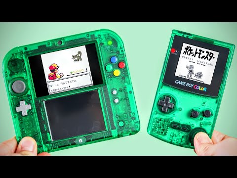 Illustration vidéo de Console Nintendo 2DS