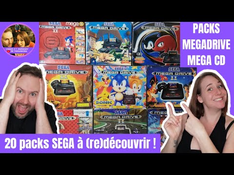 Illustration vidéo de Pack Megadrive Complet
