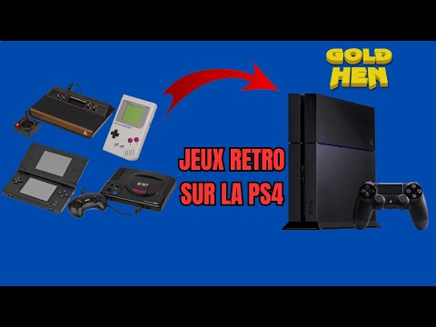 Illustration vidéo de Console Playstation 4
