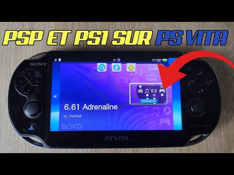 Illustration vidéo de Console PS Vita