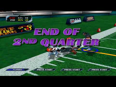 NFL Blitz 2000 sur Dreamcast PAL