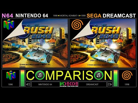 Screen de San Francisco Rush 2049 sur Dreamcast