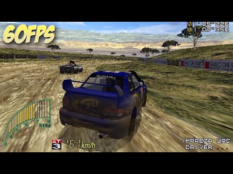 Sega Rally 2 sur Dreamcast PAL