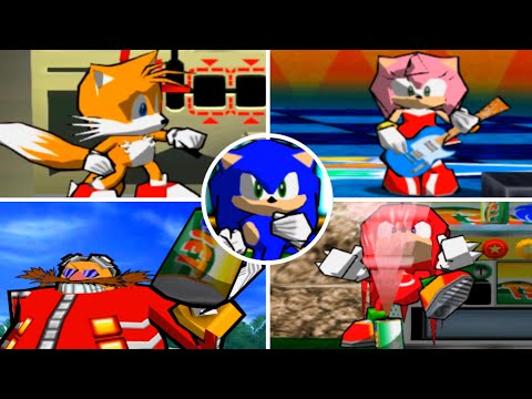 Screen de Sonic Shuffle sur Dreamcast