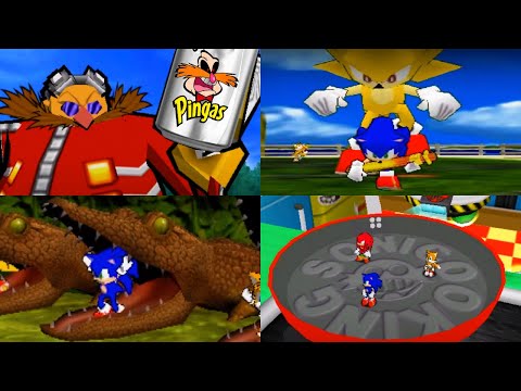 Sonic Shuffle sur Dreamcast PAL