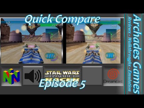 Screen de Star Wars : Episode 1 Racer sur Dreamcast