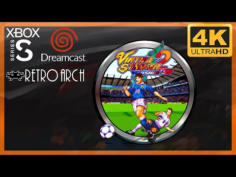 Virtua Striker 2 (ver 2000.1) sur Dreamcast PAL