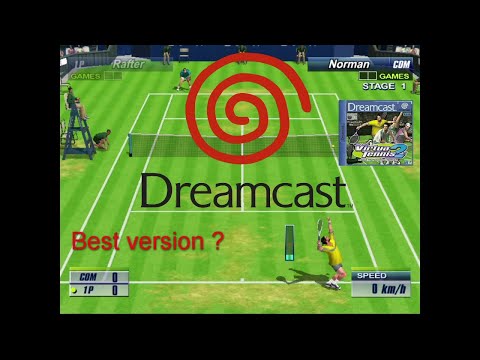 Screen de Virtua Tennis 2 sur Dreamcast