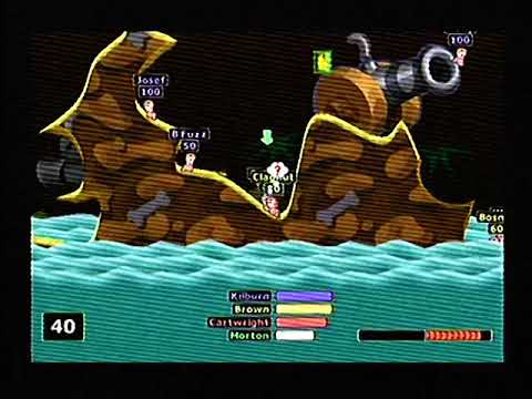Screen de Worms Armageddon sur Dreamcast