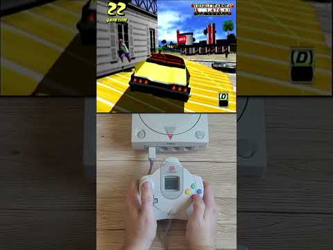 Crazy Taxi sur Dreamcast PAL