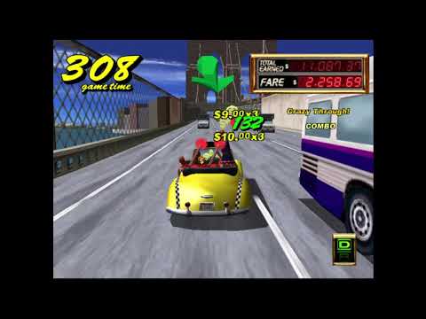 Crazy Taxi 2 sur Dreamcast PAL