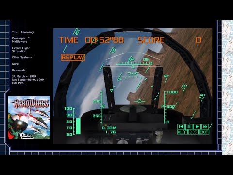 Screen de Aero Wings sur Dreamcast