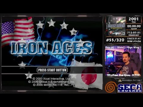 Iron Aces sur Dreamcast PAL