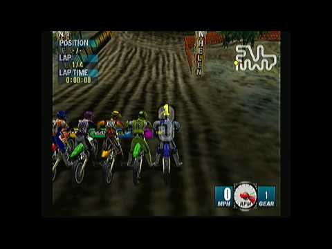 Jeremy McGrath Supercross 2000 sur Dreamcast PAL