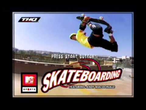 MTV Sports Skateboarding sur Dreamcast PAL