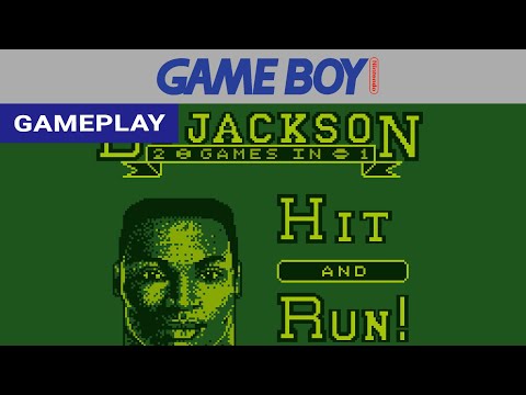 Screen de Bo Jackson: Two Games In One sur Game Boy