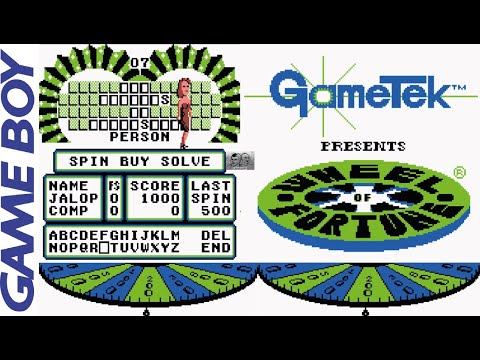 Wheel of Fortune sur Game Boy