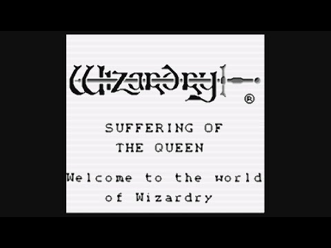Aperçu du jeu Wizardry Gaiden 1: Suffering of the Queen sur Game Boy