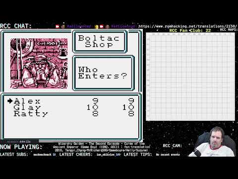 Capture de Wizardry Gaiden 2: Curse of the Ancient Emperor sur Game Boy