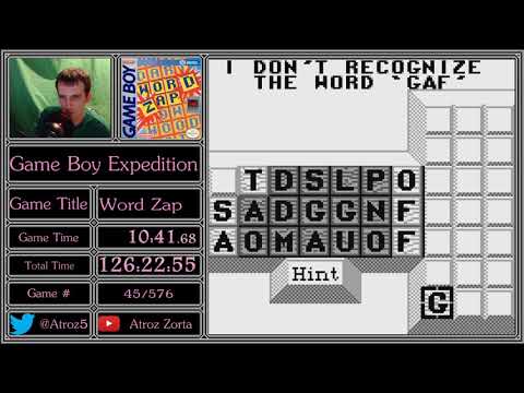 Image du jeu WordZap sur Game Boy