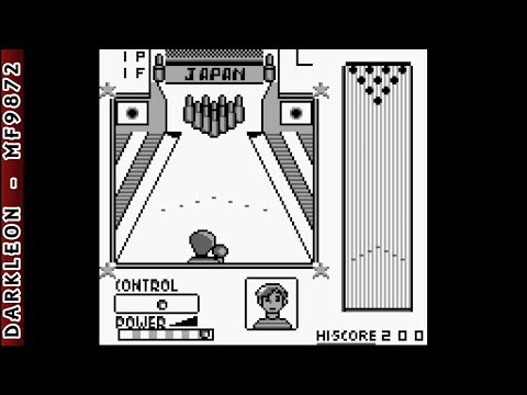 Screen de World Bowling sur Game Boy