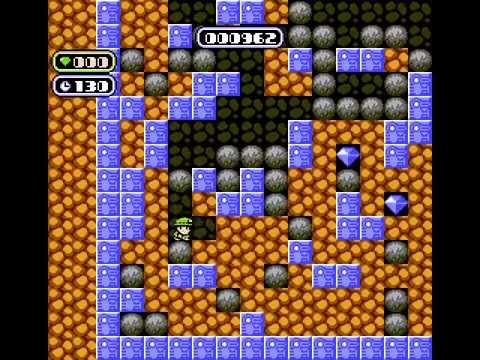 Screen de Boulder Dash sur Game Boy