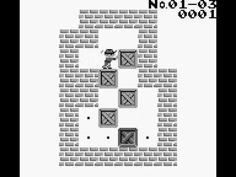 Screen de Boxxle sur Game Boy