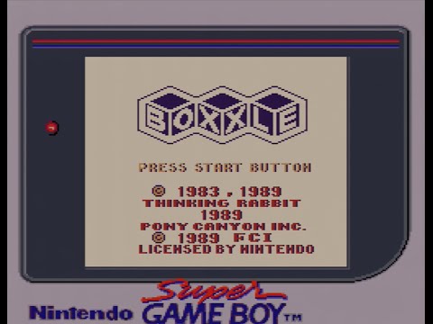 Boxxle sur Game Boy