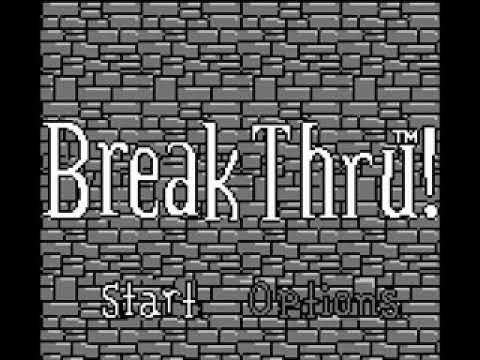 BreakThru! sur Game Boy