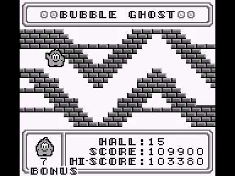 Screen de Bubble Ghost sur Game Boy