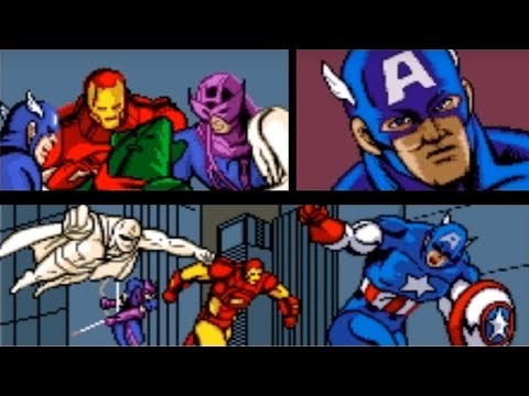 Captain America and The Avengers sur Game Boy