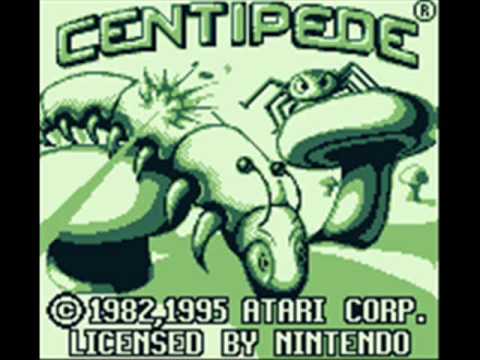Screen de Centipede sur Game Boy
