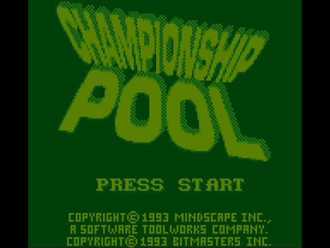 Photo de Championship Pool sur Game Boy