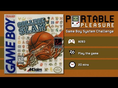 College Slam sur Game Boy